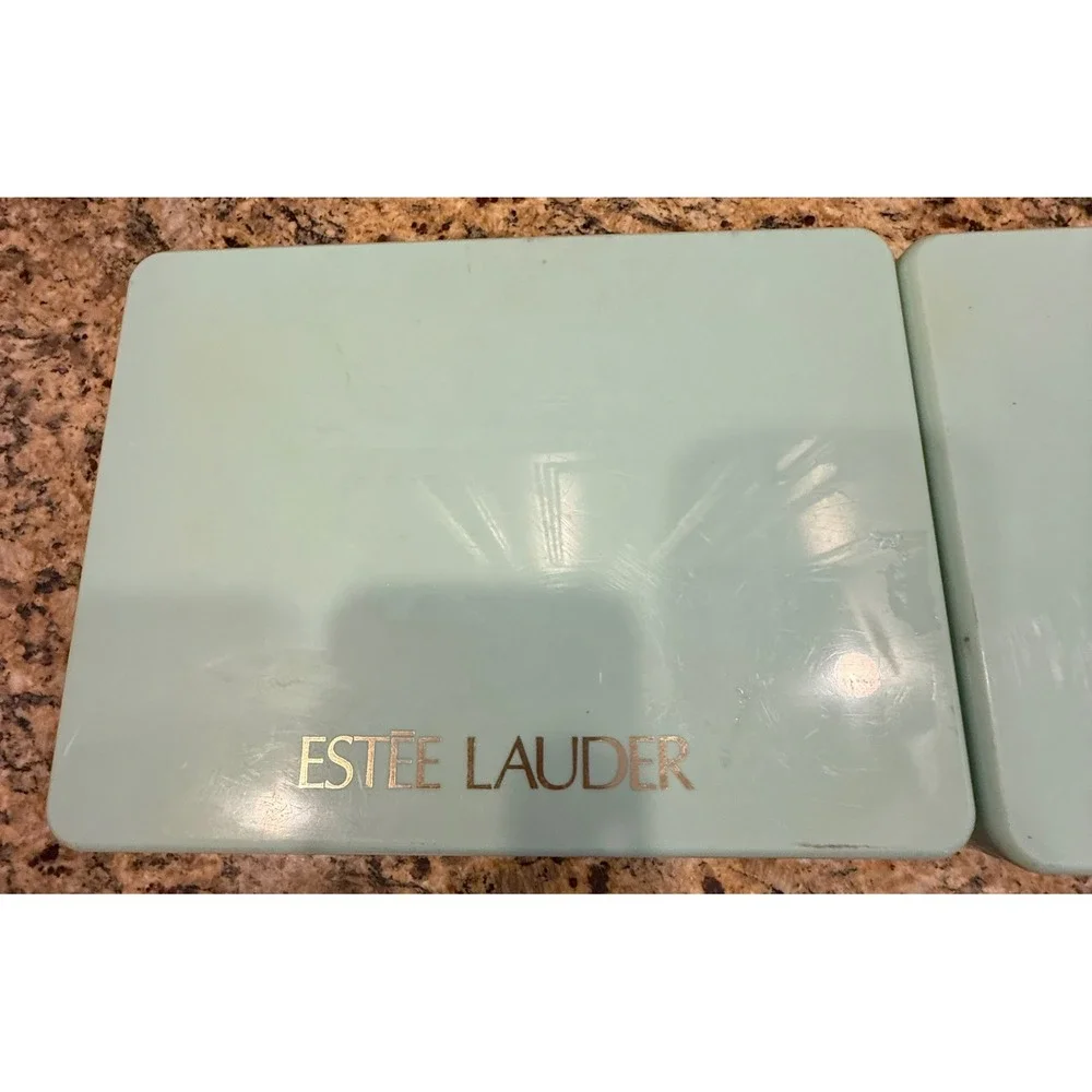 Estee Lauder Vintage Travel Train Cases Set of 3 Makeup Cosmetic Organizer‎